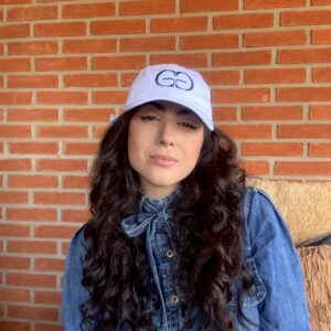 Boné Gabriela Gobo - Branco